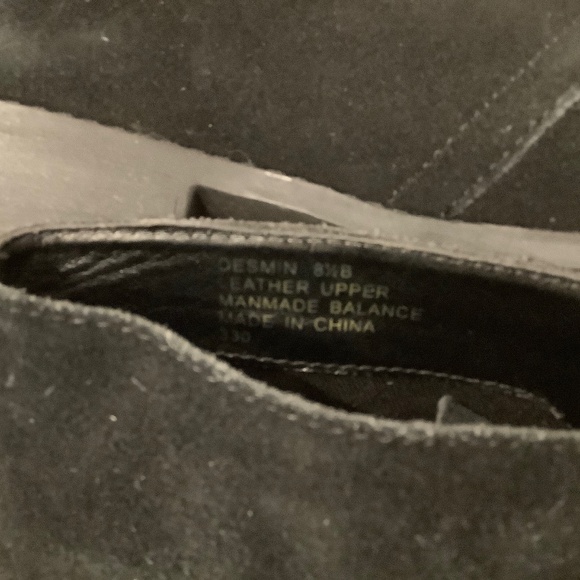 Steve Madden Black Suede Desert Boot Size 9-1/2M - Picture 11 of 11